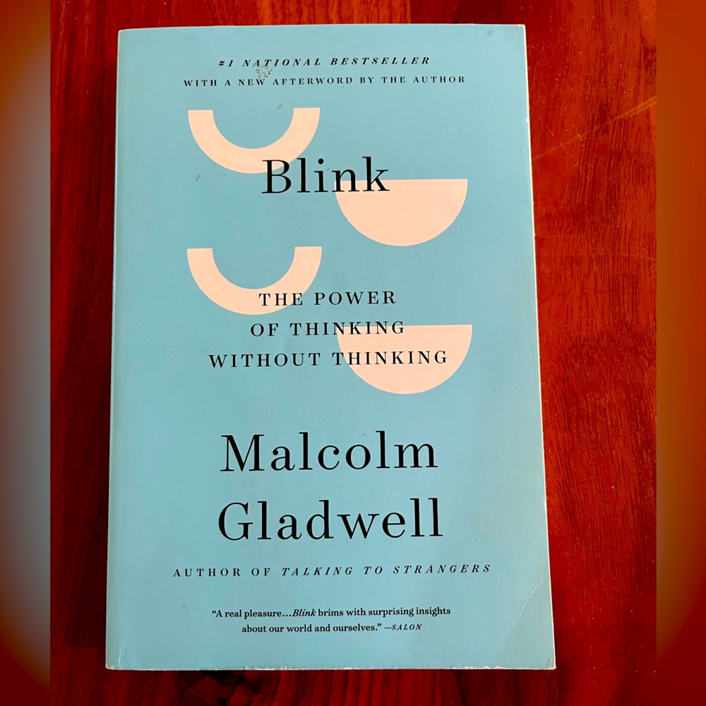 All books 3 for $20.  Book:  Blink by Malcolm Gladwell All Books 3 for $24